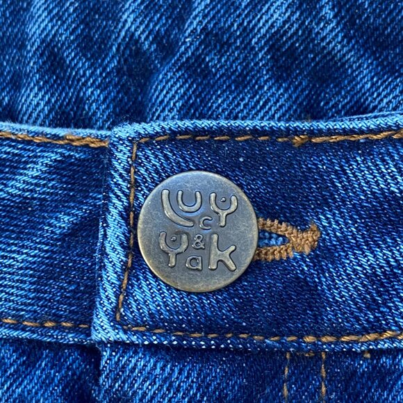 NWT Lucy & Yak Women's Daisy-Mae Embroidered Floral Jeans Size 30L Hippie Boho - Picture 8 of 10